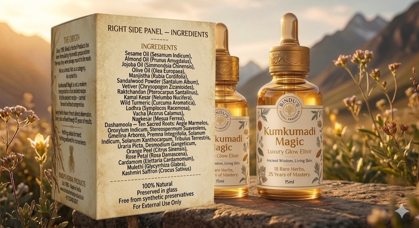 Kumkumadi Magic — Luxury Glow Elixir