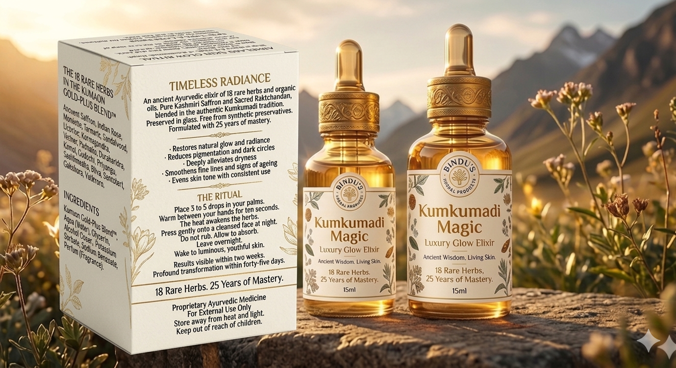 Kumkumadi Magic — Luxury Glow Elixir